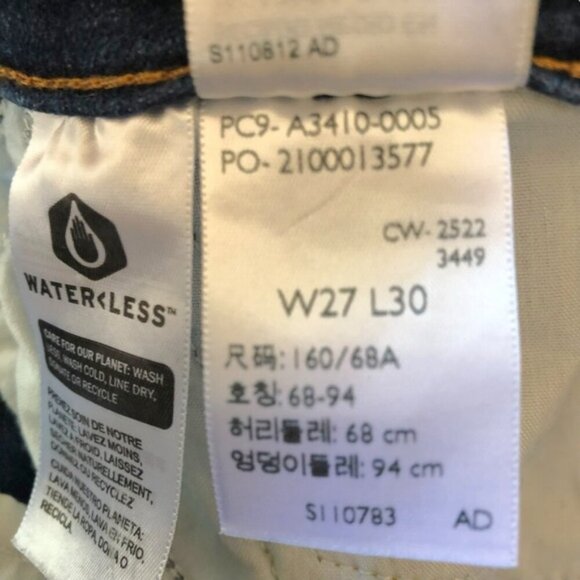 Levi’s 726 High Rise Flare Jeans Black Size 27 - Picture 13 of 14